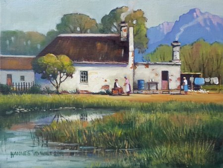 Oil on Canvas BoardSize: (315x240x3)mmFrame: (505x430x45)mmSOLD 2022 (SA)